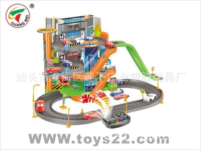 批發(fā)DIY益智玩具 P2688D軌道停車場(chǎng) 激發(fā)創(chuàng)造力與無(wú)限樂(lè)趣